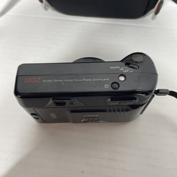 FILM CAMERA, Vivitar 320 Z, Auto Focus Lens Power Zoom 35mm With Case Vintage - Picture 3 of 8